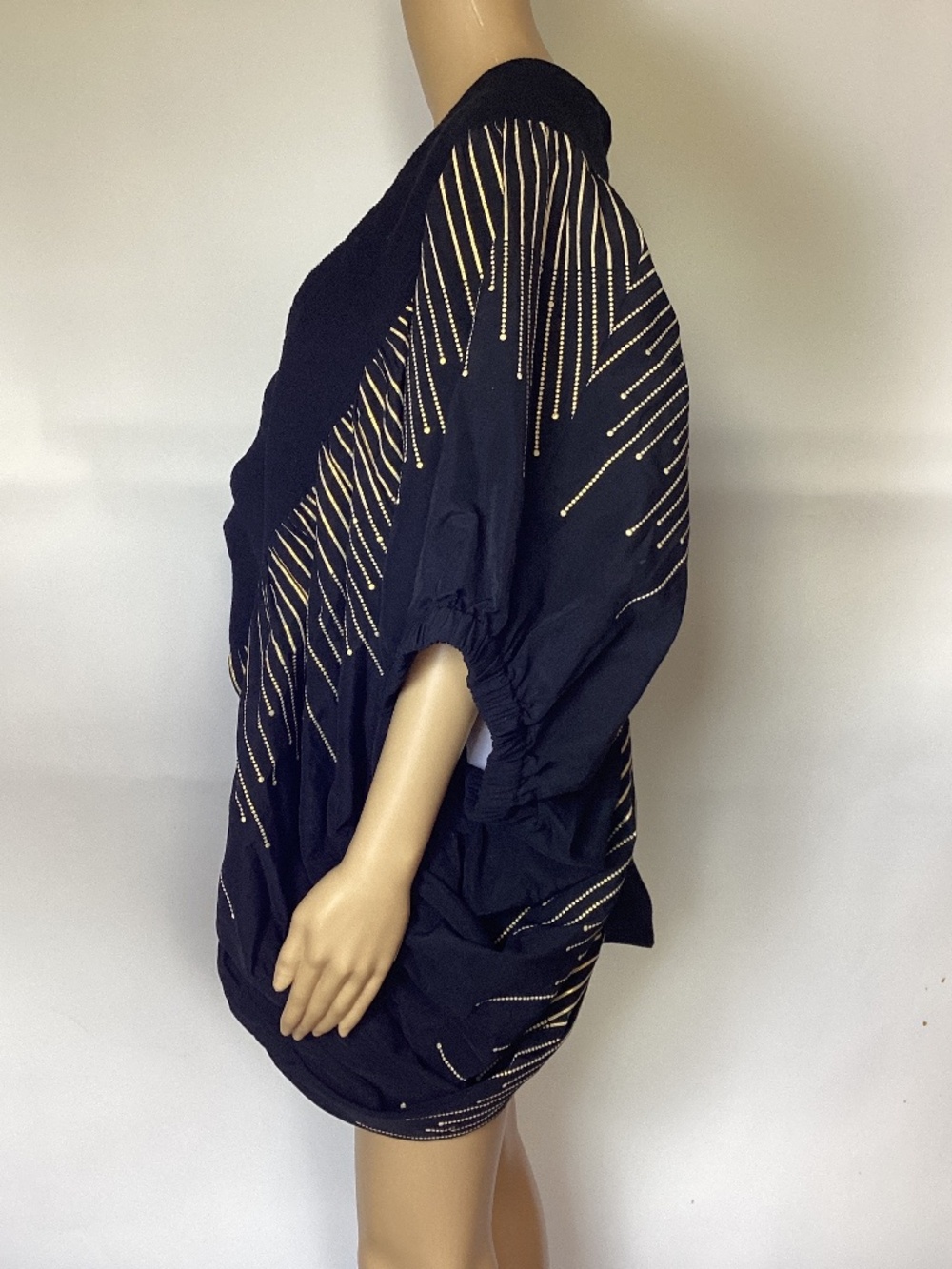 Zero+Maria Cornejo Evia Cotton Voile Cardigan Shrug Sz M - Picture 5 of 7